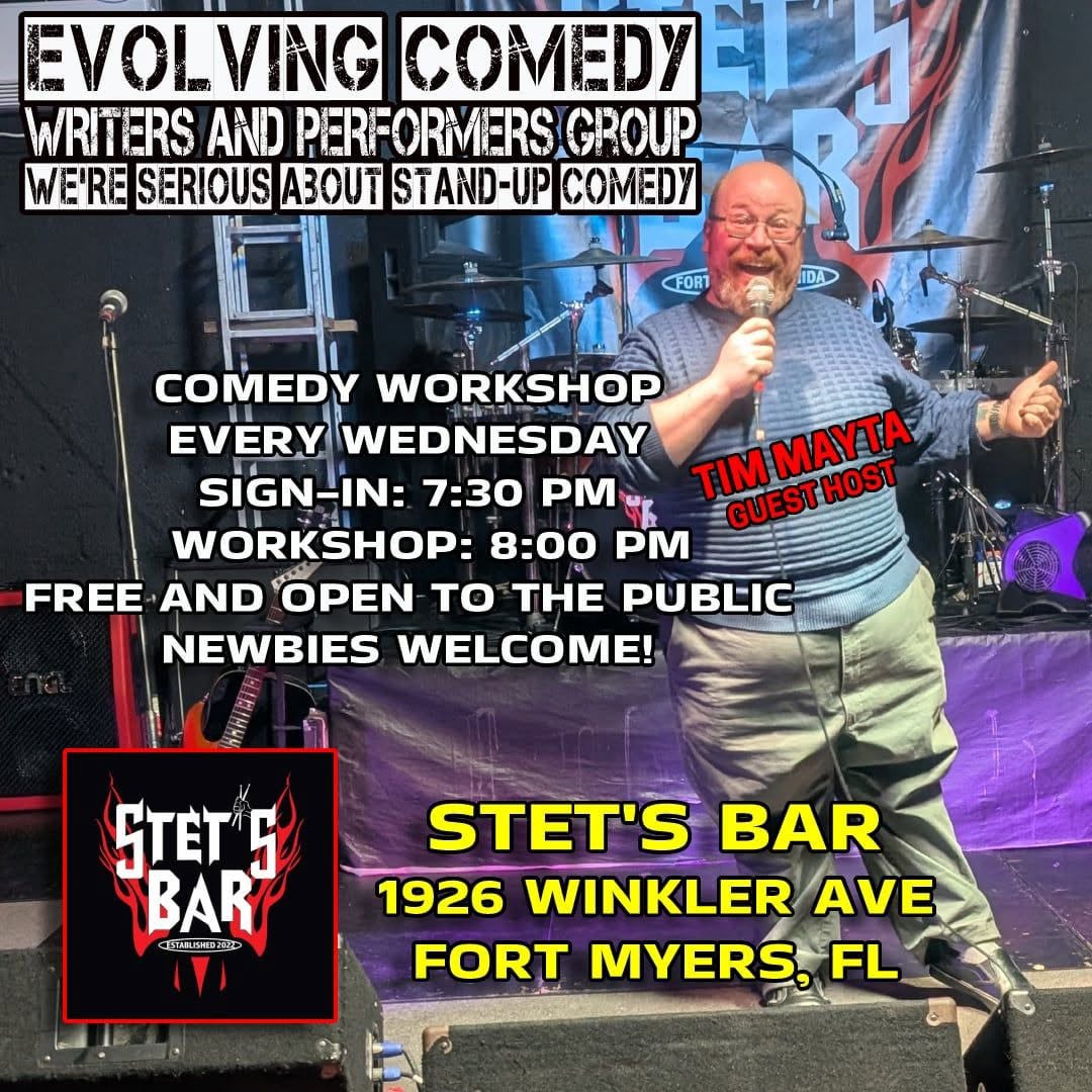 Evolving Comedy Poster